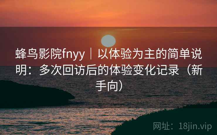 蜂鸟影院fnyy｜以体验为主的简单说明：多次回访后的体验变化记录（新手向）