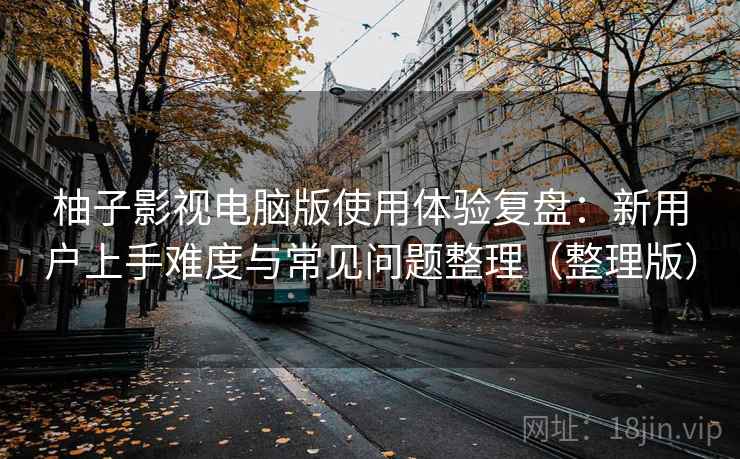 柚子影视电脑版使用体验复盘：新用户上手难度与常见问题整理（整理版）