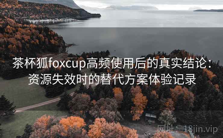茶杯狐foxcup高频使用后的真实结论:资源失效时的替代方案体验记录 茶杯狐foxcup高频使用后的真实结论:资源失效时的替代方案体验记录