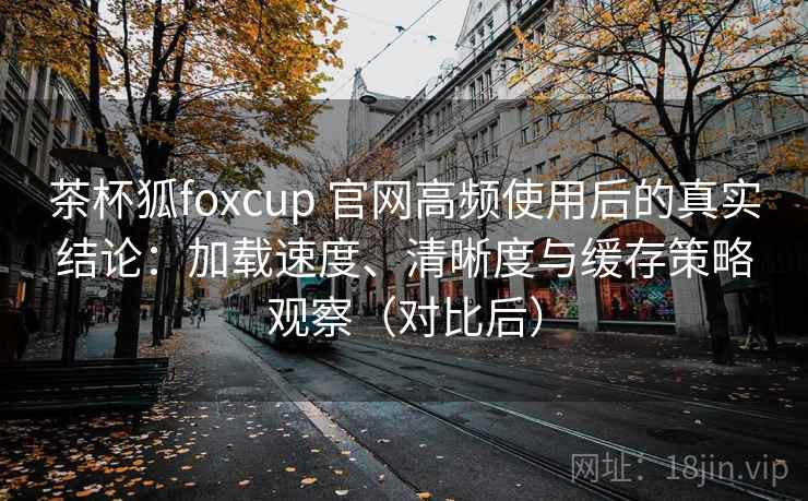 茶杯狐foxcup 官网高频使用后的真实结论：加载速度、清晰度与缓存策略观察（对比后）