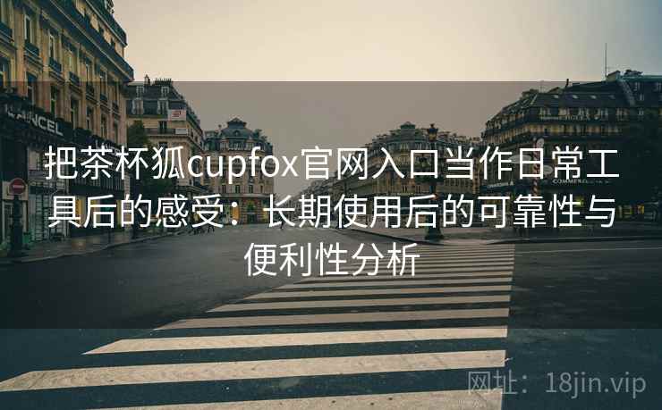 把茶杯狐cupfox官网入口当作日常工具后的感受：长期使用后的可靠性与便利性分析